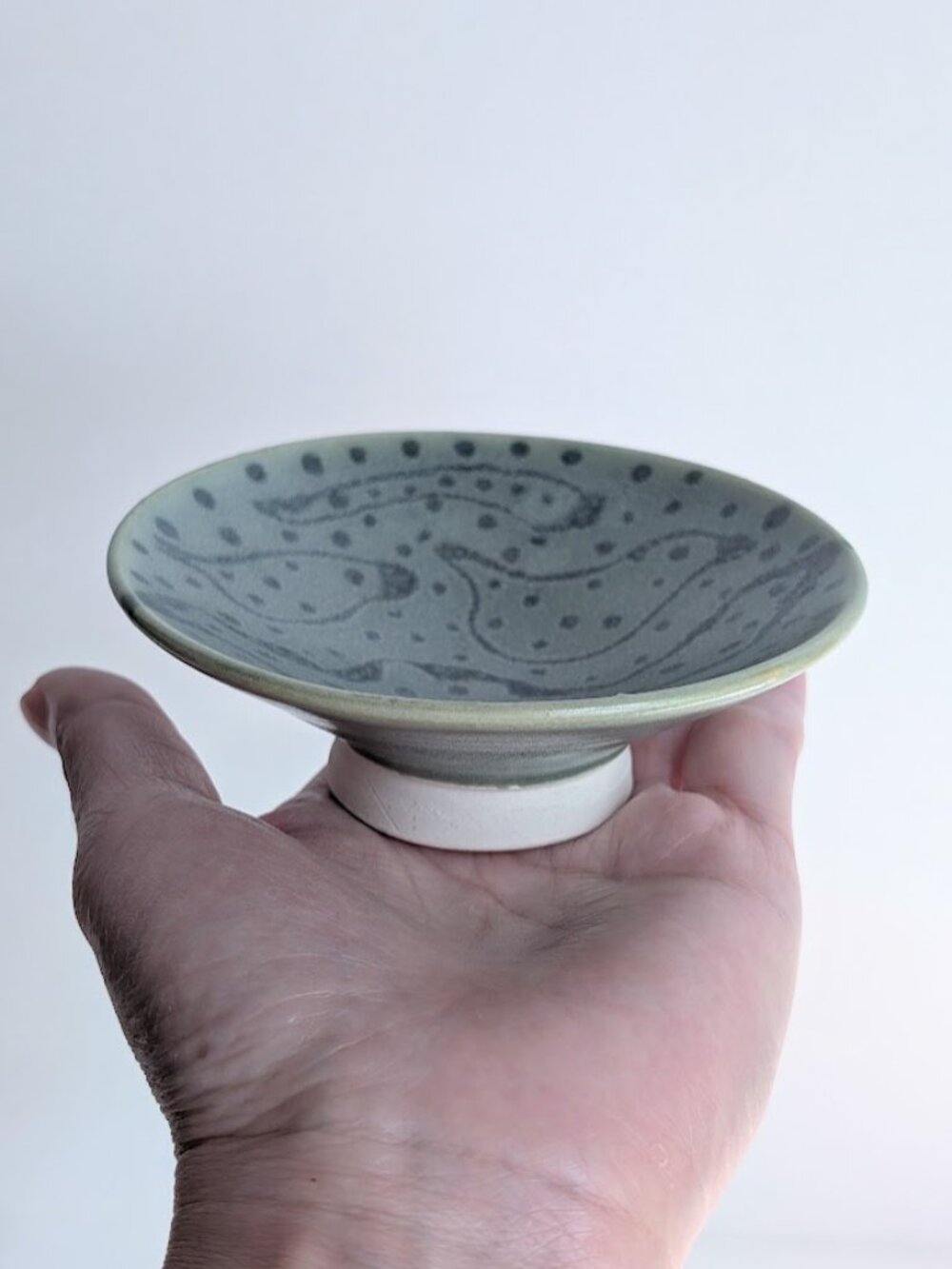 Handmade Japanese Minimalist Mini Serving Dish Bowl 4"